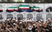 Video: Seminary Centers Provide Services During Funeral of Martyred Imam in Qom