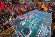 Photos 2: Massive Funeral of Martyr Leader Held in Najaf al‑Ashraf