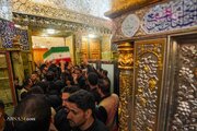 Foto / Şehit Rehber’in Ailesinin Naaşlarının Hz. Emirülmüminin (A.S.) Mukaddes Türbesindeki Teşyisi