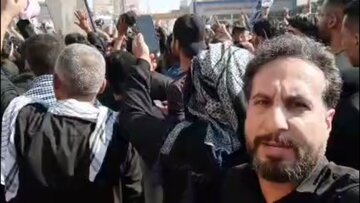 Video /Irak'ta Şehit Lider İçin Görkemli Uğurlama: Milyonlar Sokaklara Akın Etti, ABD Karşıtı Sloganlar Yükseldi