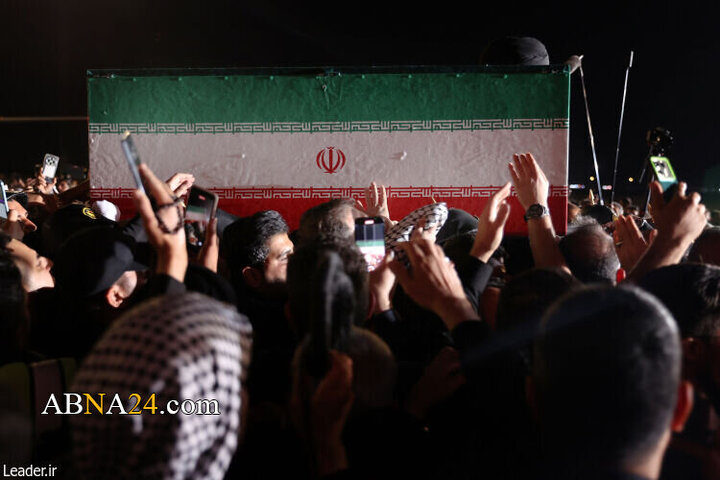 استقبال رسمی از پیکر مطهر امام شهید در عراق