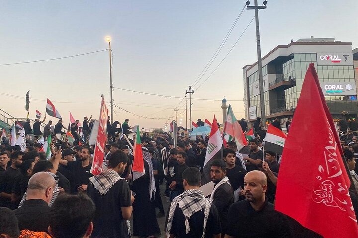 تشییع رهبر نجف