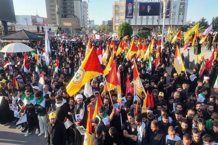 تشییع رهبر نجف
