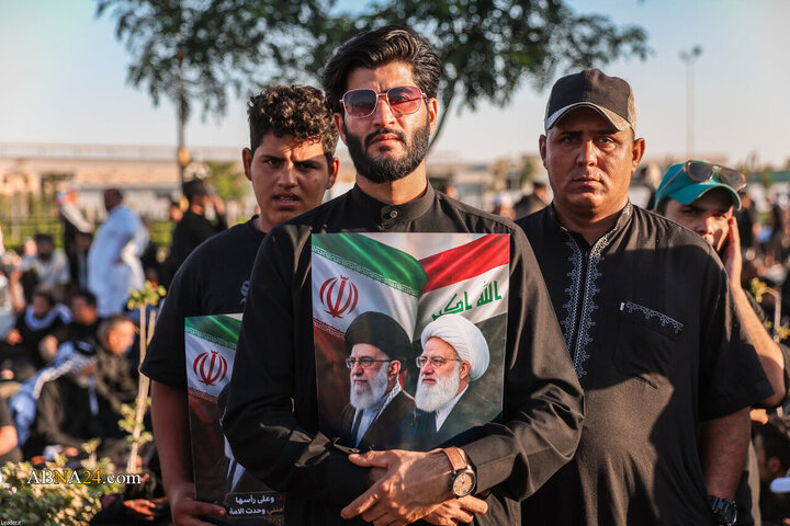 Foto / “Devrimin Şehit Rehberinin Mukaddes Cenazesine Necef-i Eşref’teki Milyonlarca Aşıklarının Katıldığı Cenaze Töreni - 2”