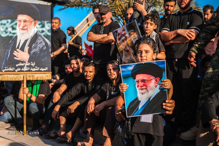 Foto / “Devrimin Şehit Rehberinin Mukaddes Cenazesine Necef-i Eşref’teki Milyonlarca Aşıklarının Katıldığı Cenaze Töreni - 2”