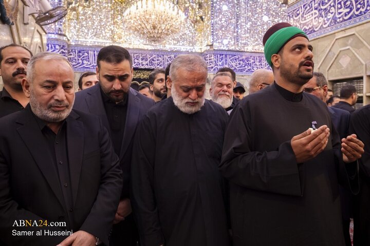 Foto / Şehit Rehberin Aile Fertlerinin Hz. Ebulfazl Abbas'ın (a.s) Mukaddes Türbesi’nde Teşyisinden Kareler