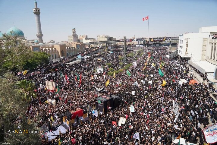 Foto / “Devrimin Şehit Rehberinin Mukaddes Naaşının Necef-i Eşref’teki Cenaze Töreni - 1”