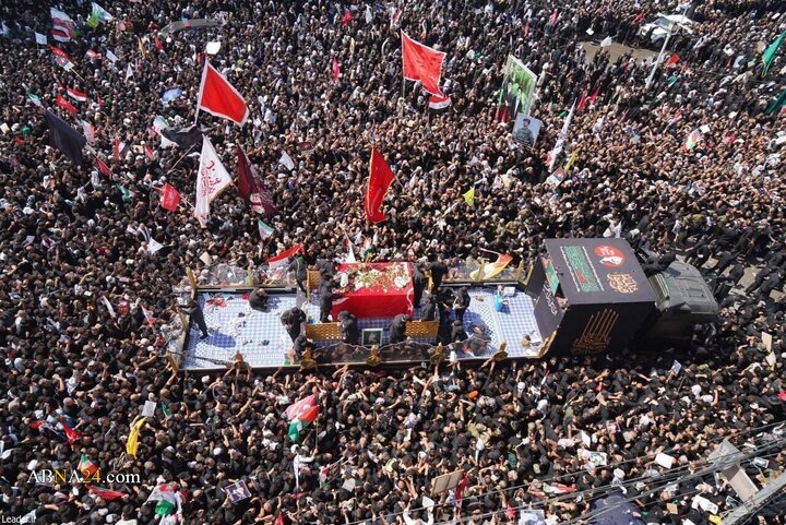 Foto / “Devrimin Şehit Rehberinin Mukaddes Naaşının Necef-i Eşref’teki Cenaze Töreni - 1”