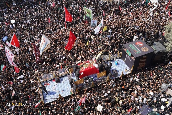 Foto / “Devrimin Şehit Rehberinin Mukaddes Naaşının Necef-i Eşref’teki Cenaze Töreni - 1”