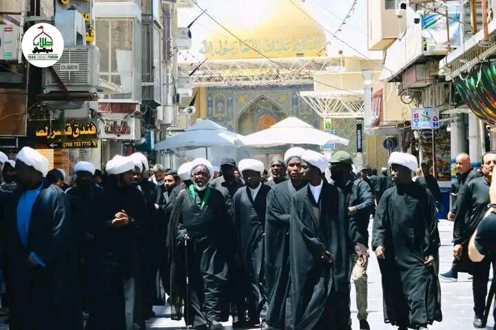 Rahotanni Cikin Hotuna | Yadda Sheikh Zakzaky (H) Ya Halarci Jana'izar Shahidin Jagora A Najaf Iraqi