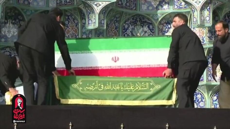Video: Martyr Leader’s Body Positioned for Public Farewell in Qom