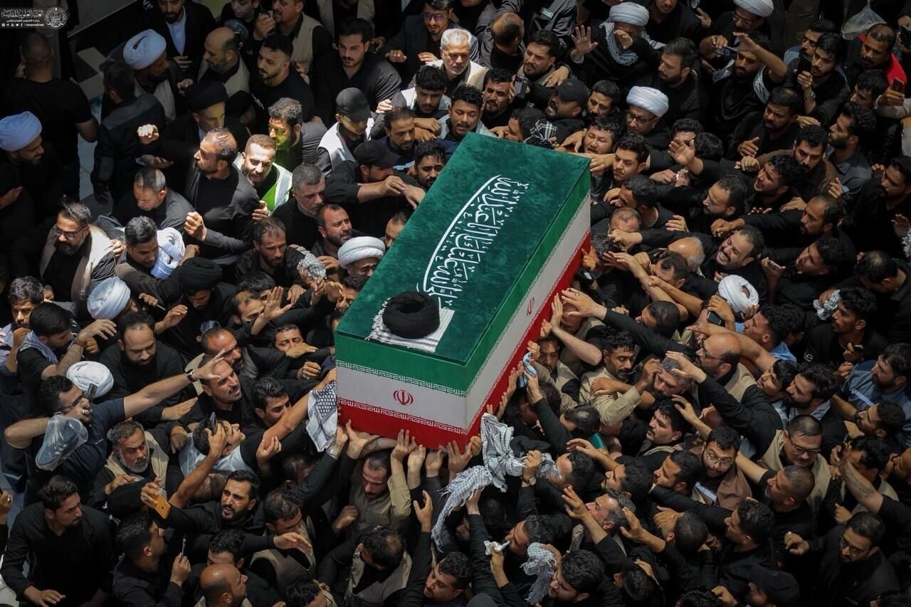 رهبر شهید، «قبله آزادگان» و پشتیبان حقیقی مقاومت بود/ قلب‌های ما همراه پیکر رهبر شهید به تهران رفت