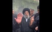 Video: Grand Ayatollah al‑Modarresi Attends Funeral of Martyr Leader in Karbala