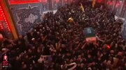 Video: Moment Martyr Leader’s Body Enters Imam Al-Hussain Shrine
