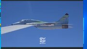 Video: Army Fighter Jets Escort Plane Carrying Martyr Leader Moments Before Landing in Mashhad