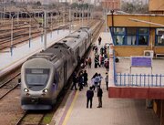 American enemy attack on the Tehran–Mashhad railway route / Train movement halted