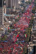 Fotos | Cortejo fúnebre do Líder Mártir da Revolução Islâmica em Mashhad — 2