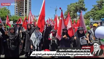 Video: Turkish Caravan Echoes ‘Labbaik Ya Sayyed Mojtaba’ in Mashhad