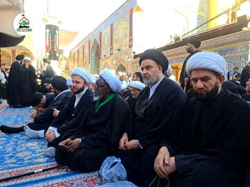 Photos: Sheikh Zakzaky Attends Burial of Martyr Sayyid Ali Khamenei in Holy City of Najaf