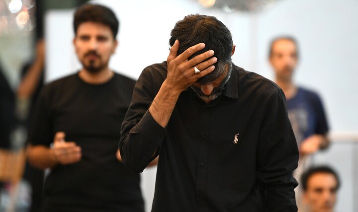 گزارش تصویری/ مراسم عزاداری دهه سوم ماه محرم در حرم حضرت عبدالعظیم(ع)