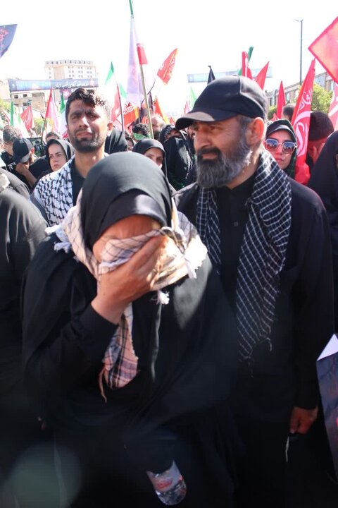 اشک، عزا، حماسه در مشهدالرضا