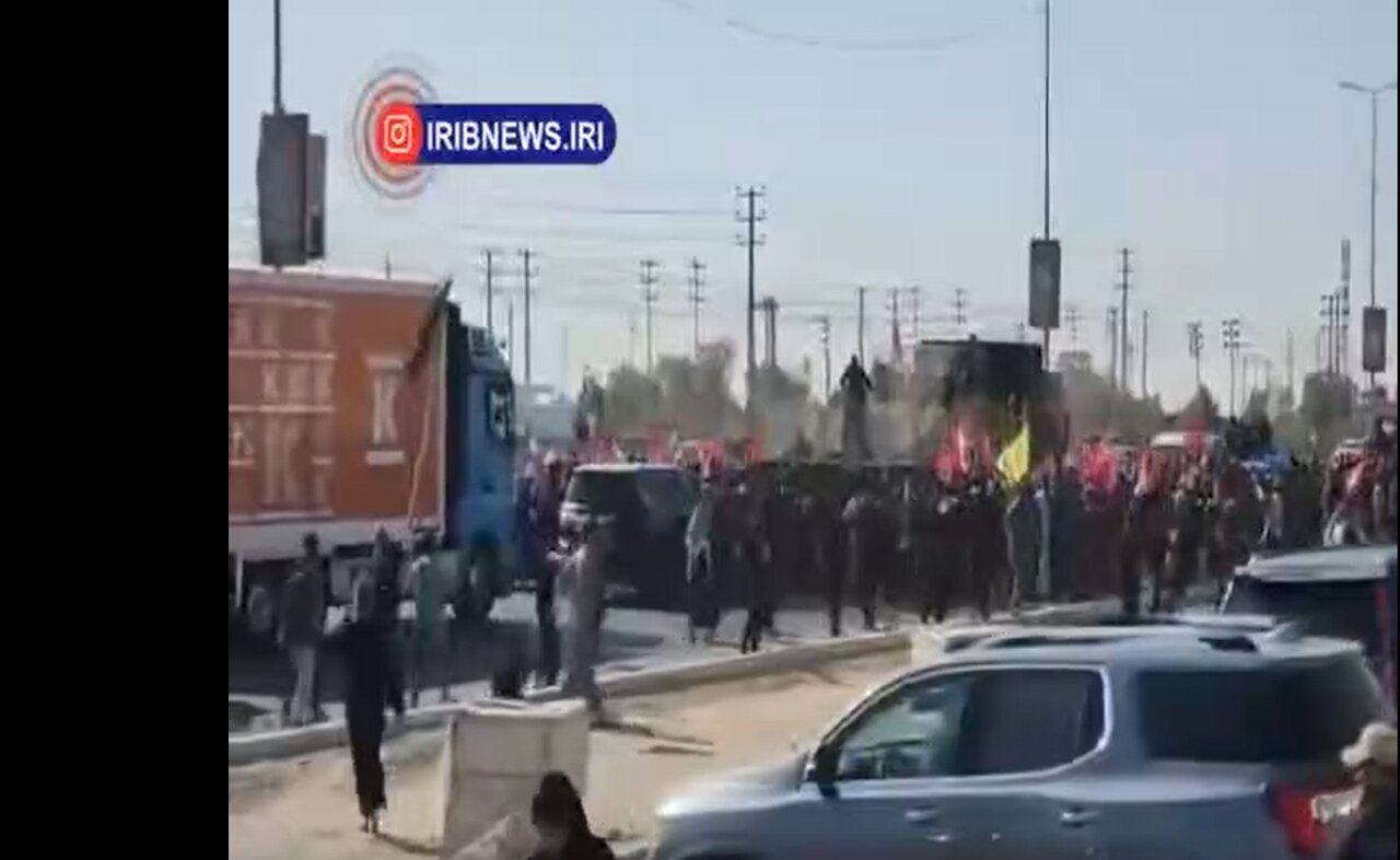 Video / Iraklı Aşiretler, Şehit Lideri Necef-Kerbela Yolunda Uğurladı