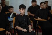 تقرير مصور/  تقديم دروس فقهية وثقافية ضمن مشروع (صغارنا قرّاء) في قضاء الهندية بكربلاء