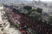 Foto / Şehit Rehberin Teşyisinin Üst Çekim Görüntülerinden Kareler