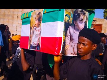 Photos: Symbolic and grand funeral ceremony of martyred Imam Khamenei in Gombe, Nigeria