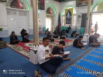 Photos: Recitation of Holy Quran in honor of Martyred Imam "Sayyed Al-Khamenei" at Kyaung Gyi Mosque in Pyay town, Myanmar