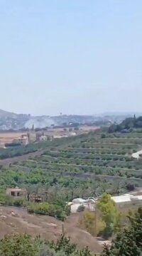 Video| Mga Pag-atake ng Drone ng Hukbong Israeli sa Timog Lebanon; Target ang Bayan ng Kfar Tibnit