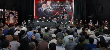مراسم ترحیم و بزرگداشت رهبر شهید در مزارشریف برگزار شد
