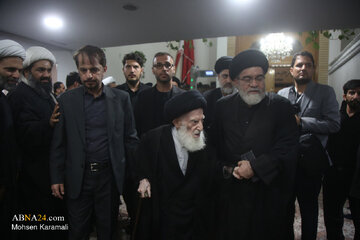 Foto / Hz. Fatıma Masume'nin (s.a) Hareminde Şehit Rehberin Taziye Merasiminden Kareler