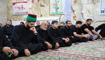 تقرير مصور/ إقامة مجلس عزاء بذكرى استشهاد الإمام زين العابدين(ع) في العتبة الحسينية المقدسة