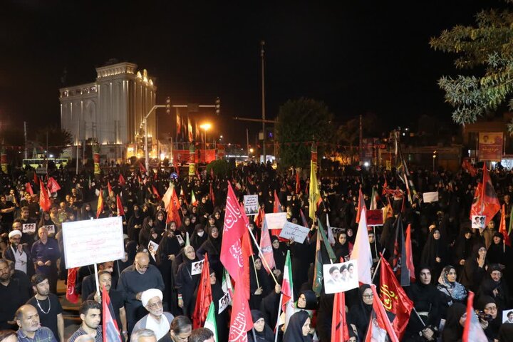 گزارش تصویری/ اجتماع منتقمین امام شهید در قرچک