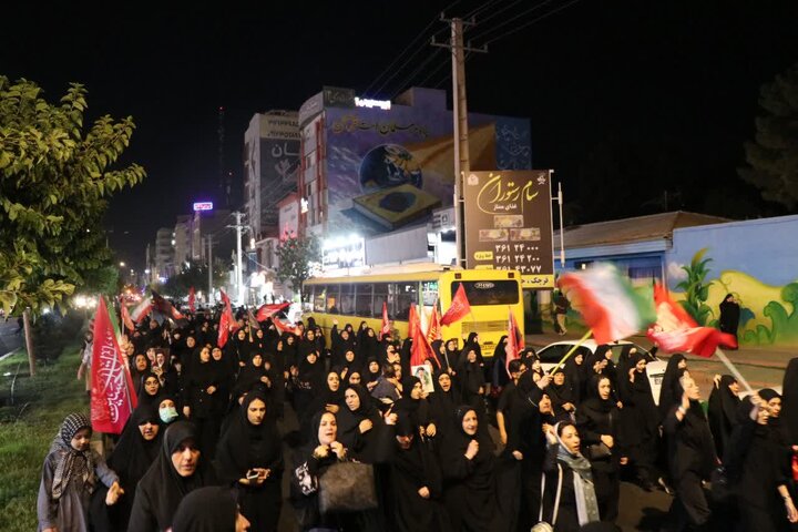 گزارش تصویری/ اجتماع منتقمین امام شهید در قرچک