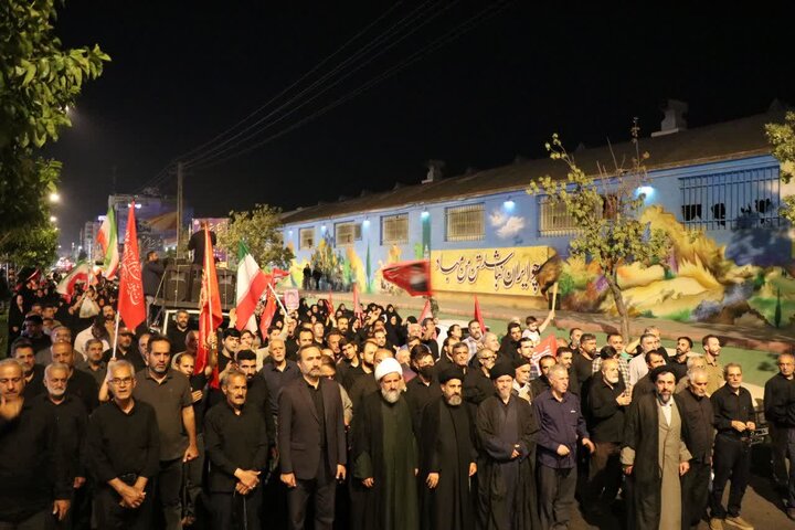 گزارش تصویری/ اجتماع منتقمین امام شهید در قرچک