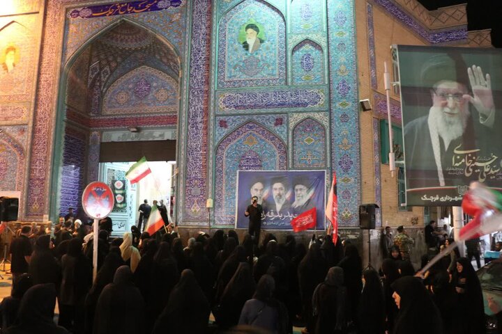 گزارش تصویری/ اجتماع منتقمین امام شهید در قرچک