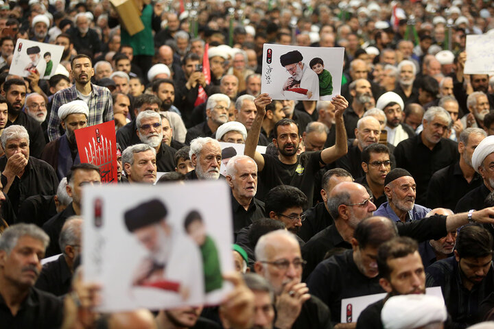 بزرگداشت حضرت آیت الله العظمی امام خامنه‌ای شهید در حرم حضرت معصومه (س)