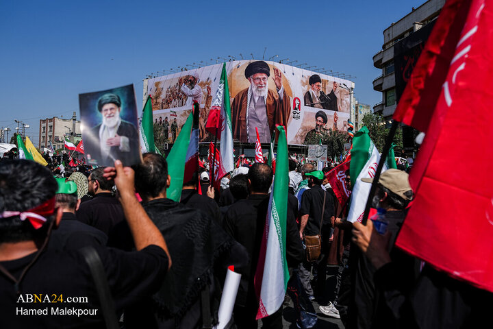 تشییع پیکر مطهر رهبر شهید انقلاب در تهران