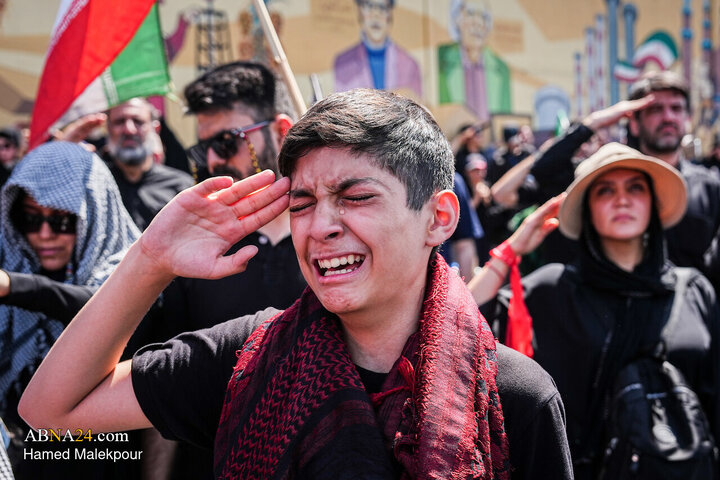 تشییع پیکر مطهر رهبر شهید انقلاب در تهران