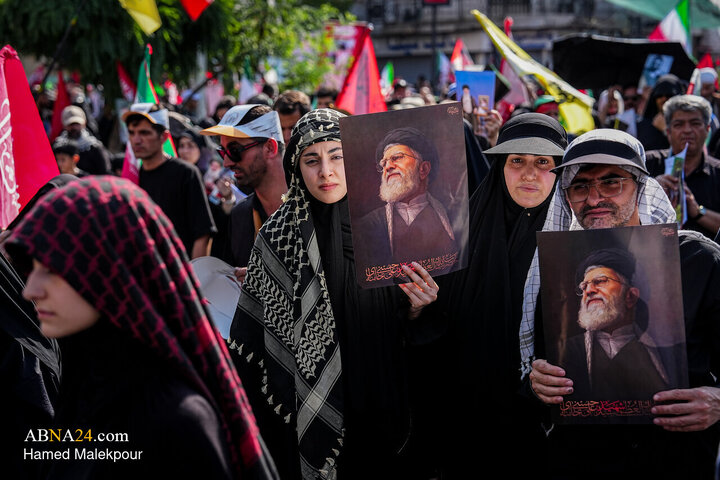 تشییع پیکر مطهر رهبر شهید انقلاب در تهران