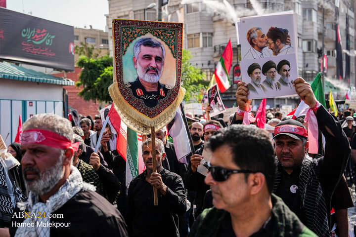 تشییع پیکر مطهر رهبر شهید انقلاب در تهران