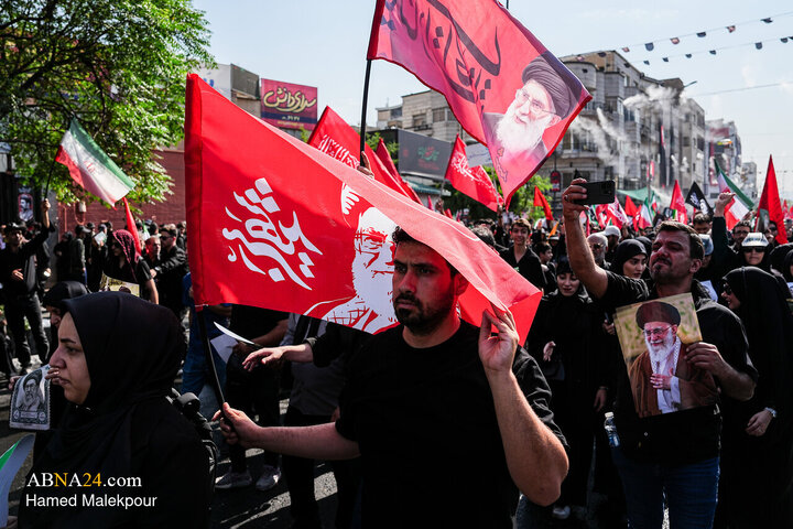 تشییع پیکر مطهر رهبر شهید انقلاب در تهران