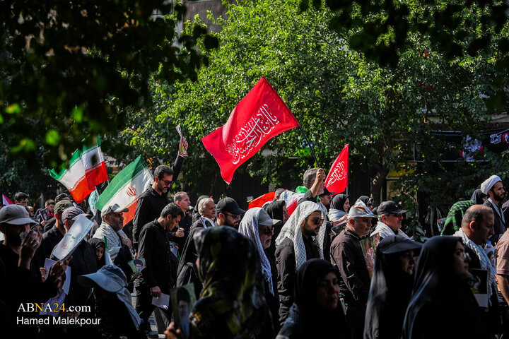 تشییع پیکر مطهر رهبر شهید انقلاب در تهران