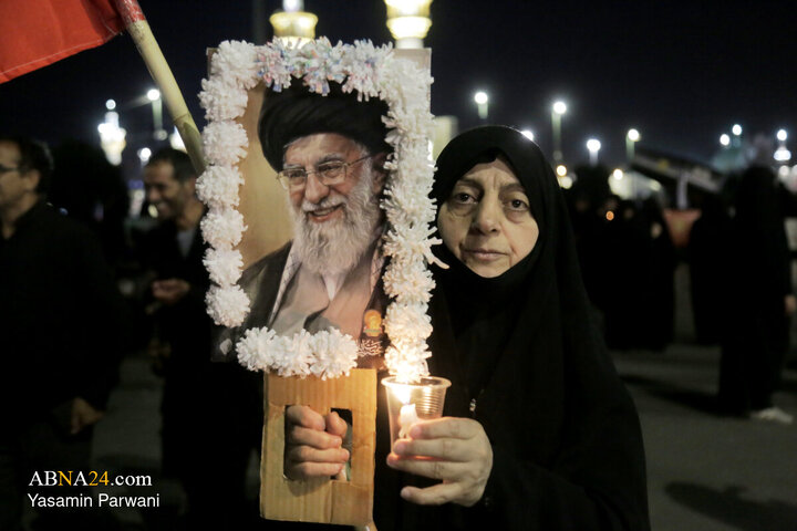 Foto / Mukaddes Meşhed Şehrinde Şehit Rehber İçin Düzenlenen Şam-ı Gariban Merasiminden Kareler