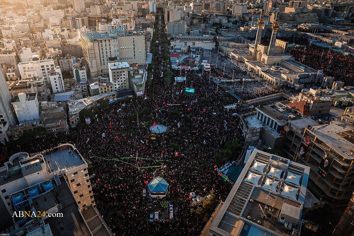 Foto / Mukaddes Meşhed’de Devrim Şehidi Liderin Mübarek Naaşının Cenaze Töreni - 3