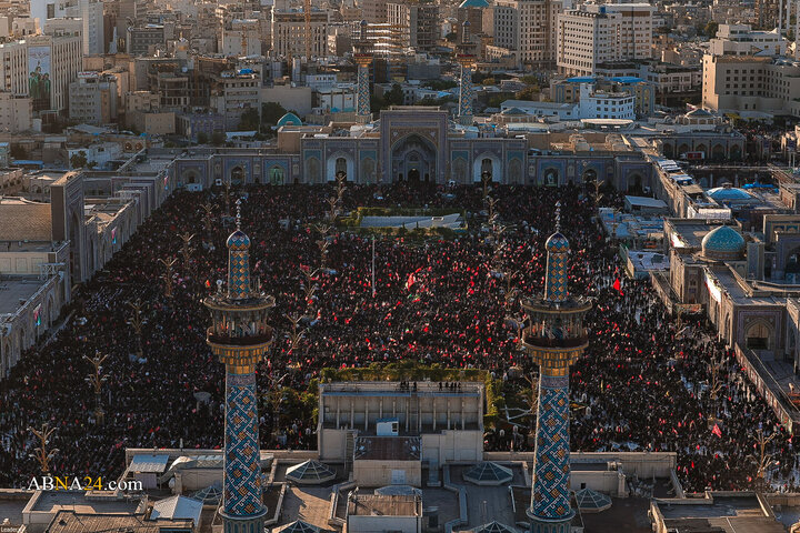 Foto / Mukaddes Meşhed’de Devrim Şehidi Liderin Mübarek Naaşının Cenaze Töreni - 3