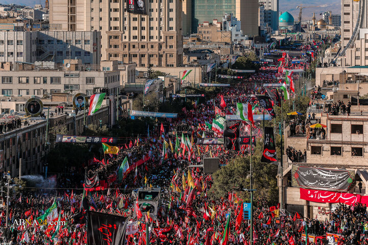 Foto / Mukaddes Meşhed’de Devrim Şehidi Liderin Mübarek Naaşının Cenaze Töreni - 3