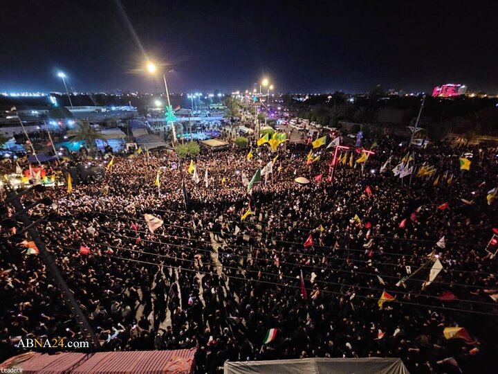 Foto / Devrim Şehidi Liderin Mübarek Naaşının Kerbela-i Mualla’daki Cenaze Töreni - 1